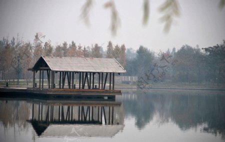 水榭亭台图片