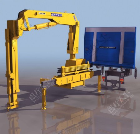 3D模型图库交通工具机械臂图片
