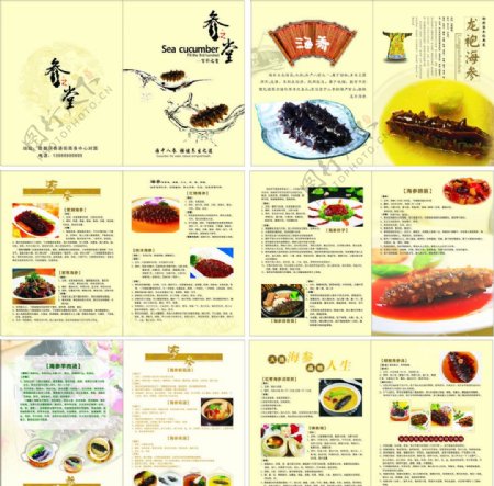 海参菜谱图片