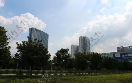 广州会展中心一角图片