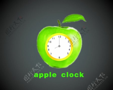 苹果闹钟图片