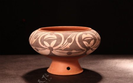 仰韶陶器图片