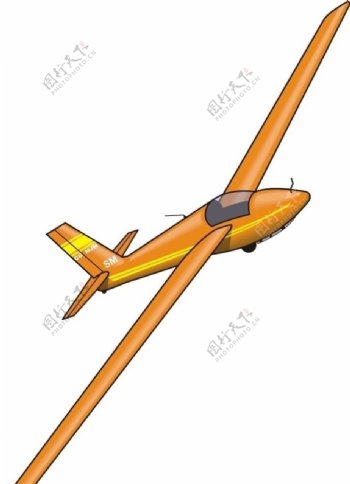 滑翔机图片