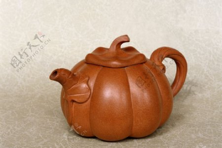 南瓜茶壶图片