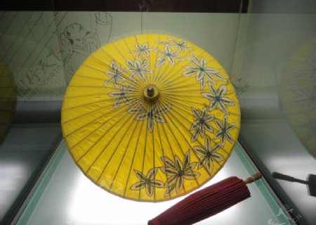 黄色伞图片