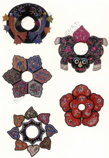传统绣花艺术图片