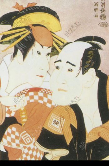 古代日本夫妇图片