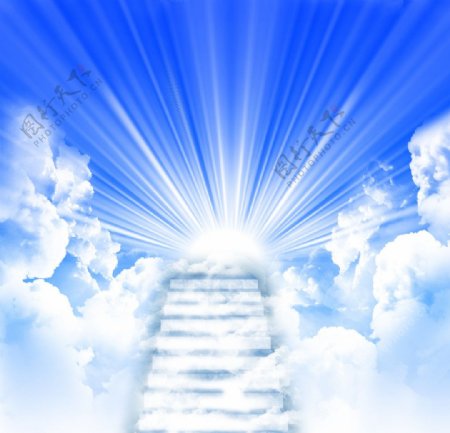 通向天堂的楼梯图片