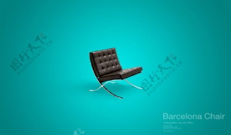 巴塞罗那椅图片