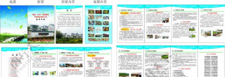 圳下村农村清洁工程宣传手册图片
