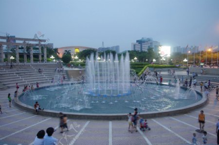 龙岗音乐喷泉图片