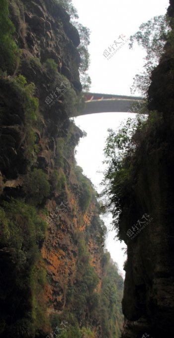 马岭河大峡谷图片