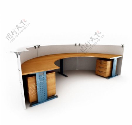 桌子办公室桌子模型图片