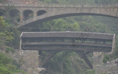 乌江古代石桥图片