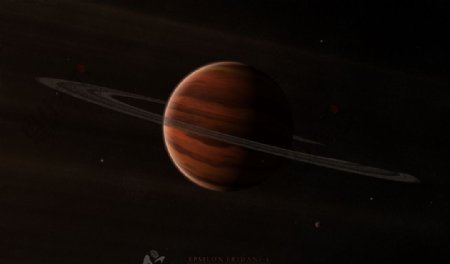 太空土星图片