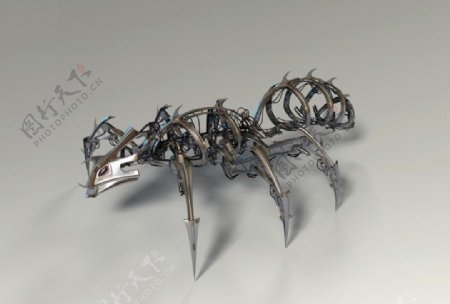 蜘蛛模型设计图片
