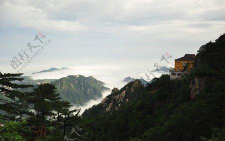 九华山观音峰图片