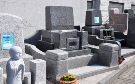 日本石墓图片