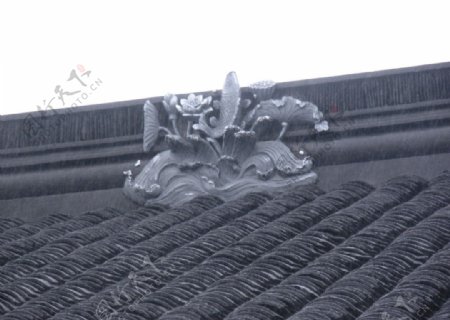 苏式古建鲤鱼跳龙图片