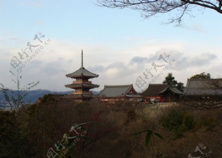 日本风光京都清水寺图片