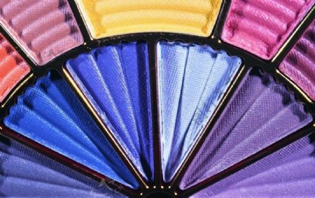 彩虹折扇图片