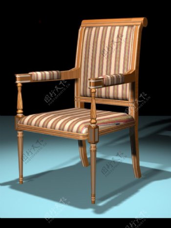 欧式单人椅图片