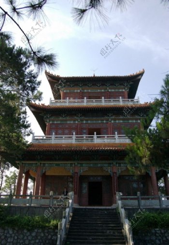 灵渠寺庙图片