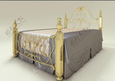 精致欧式家具古典欧式床图片