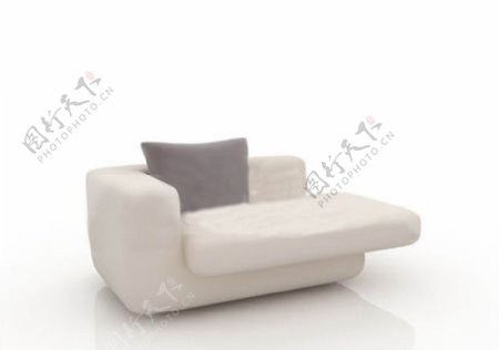 羽丰单人沙发3D模型图片