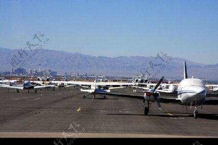 拉斯维加斯小型机场图片