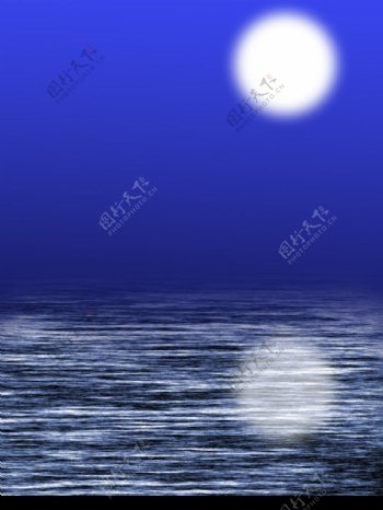 月光朦胧图片