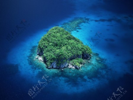 密克罗尼西亚帕劳岩岛图片