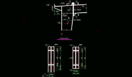 钢结构边梁柱节点详图图片