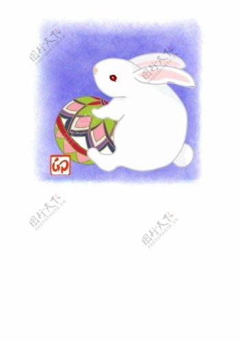 2011年兔年贺卡图片