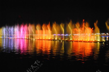 汉中喷泉图片