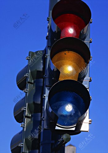 铁路信号灯图片