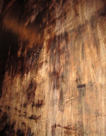 锦里褐色怀旧木纹门板图片