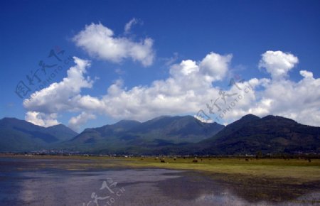 丽江山水风景图片