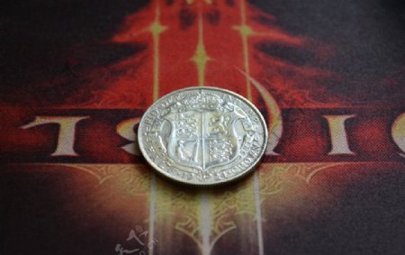 英国银币图片