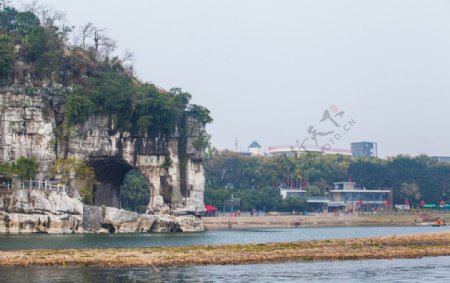 象鼻山图片