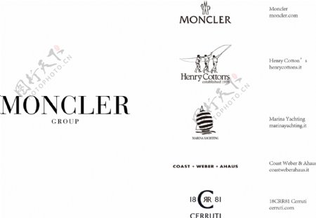 法国MONCLER集团下属品牌标志图片