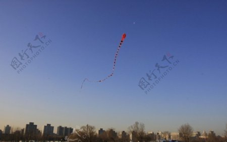 北京蓝天空图片