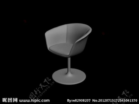 3DMAX椅子模型图片