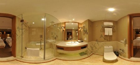 高档酒店浴室图片