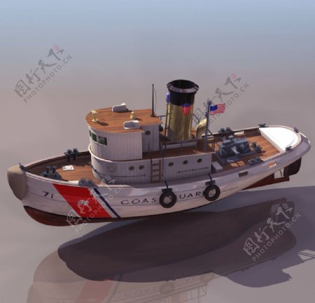 3D美军舰船模型图片