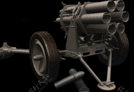 NB15自行火炮三维模型图片