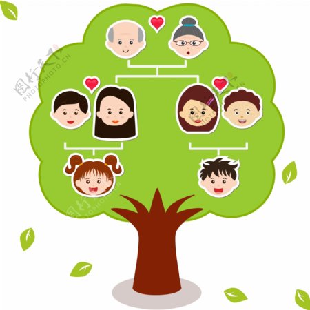 家庭树图片