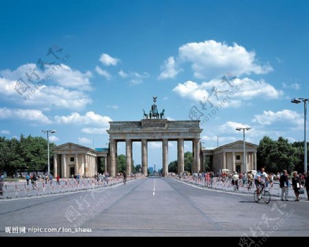 柏林勃兰登堡门图片