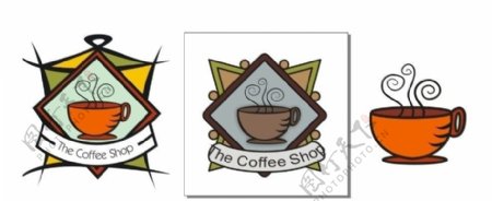 coffee咖啡杯子logo图片