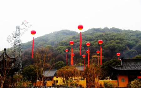 空山新雨广灵禅寺图片